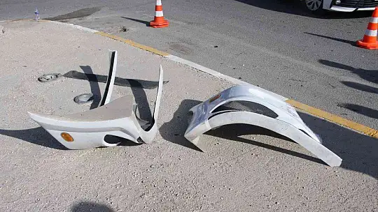 Elazığ'da trafik kazası: 2 yaralı