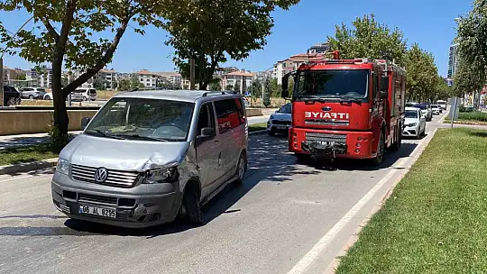 Elazığ'da trafik kazası: 2 yaralı