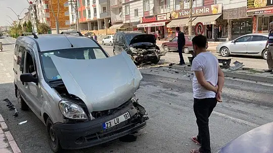 Elazığ'da trafik kazası: 3 yaralı