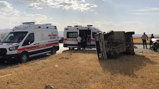 Elazığ'da trafik kazası: 4 yaralı