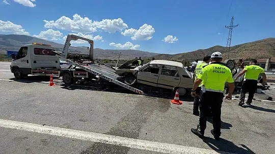 Elazığ'da trafik kazası: 5 yaralı