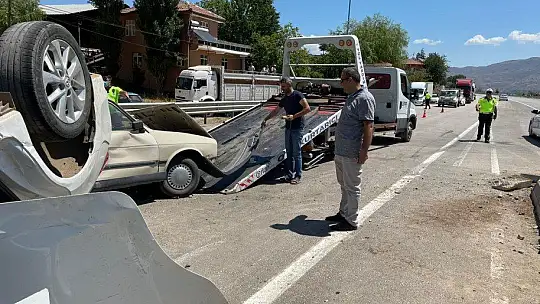 Elazığ'da trafik kazası: 5 yaralı