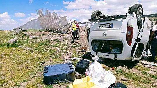 Elazığ'da trafik kazası: 5 yaralı