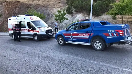 Elazığ'da uçurumdan düşen genç yaralandı