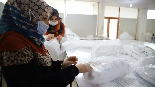 Elazığ'da üretiliyor, Avrupa ve ABD'li sağlıkçılara gönderiliyor
