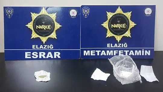 Elazığ'da uyuşturucu ile mücadele:2 tutuklama