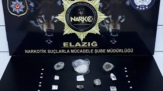 Elazığ'da uyuşturucu ile mücadele:4 tutuklama