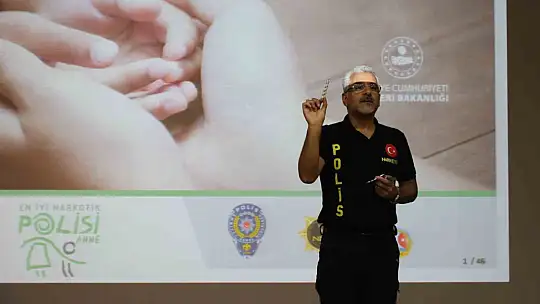 Elazığ'da uyuşturucu ile mücadelede farkındalık eğitimi