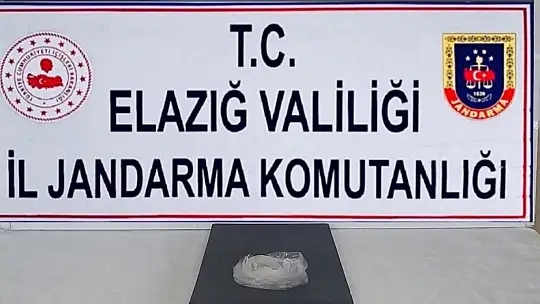 Elazığ'da uyuşturucu operasyonu: 5 gözaltı