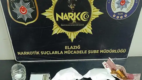 Elazığ'da uyuşturucu operasyonu: 2 tutuklama