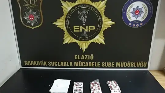 Elazığ'da uyuşturucu satıcılarına operasyon: 2 tutuklama