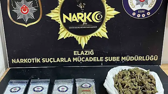 Elazığ'da uyuşturucu satıcılarına operasyon