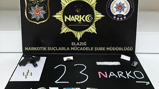 Elazığ'da uyuşturucu taciri 3 şüpheli tutuklandı