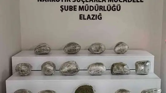 Elazığ'da uyuşturucu tacirleri tutuklandı