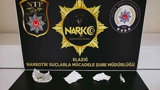Elazığ'da uyuşturucuyla mücadele