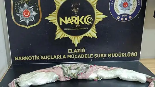 Elazığ'da uyuşturucuyla mücadele:4 gözaltı