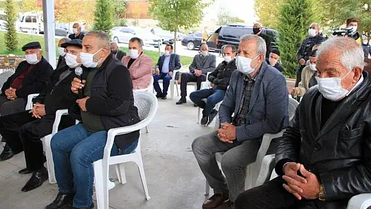 Elazığ'da Vali Erkaya Yırık'ın başlattığı halk buluşmaları sürüyor