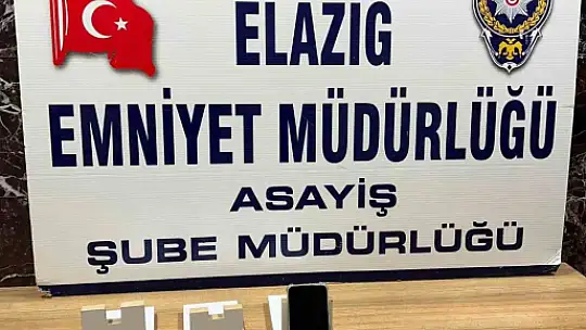 Elazığ'da vatandaşları gasp eden 4 şüpheli yakalandı