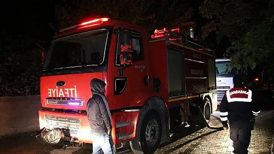 Elazığ'da yangın: 1 yaralı