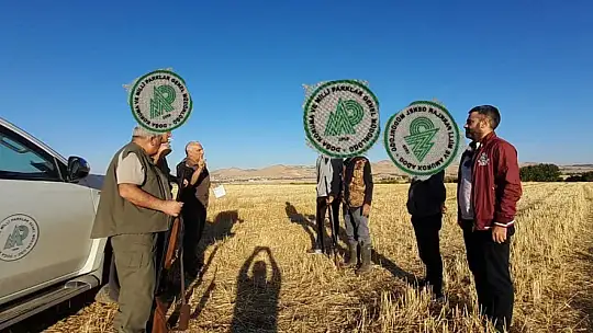 Elazığ'da yasa dışı avcılık yapan 3 kişiye idari işlem yapıldı