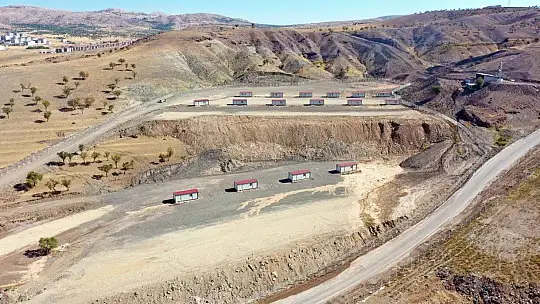 Elazığ'da yeni odun ambarı çalışmalarında sona gelindi
