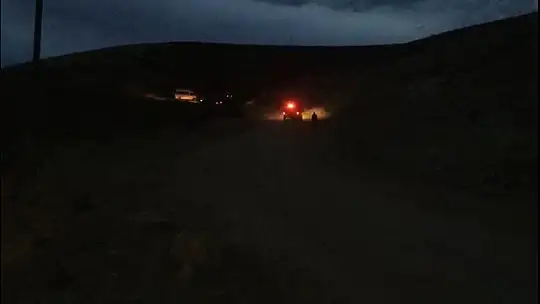 Elazığ'da yıldırım yangına neden oldu