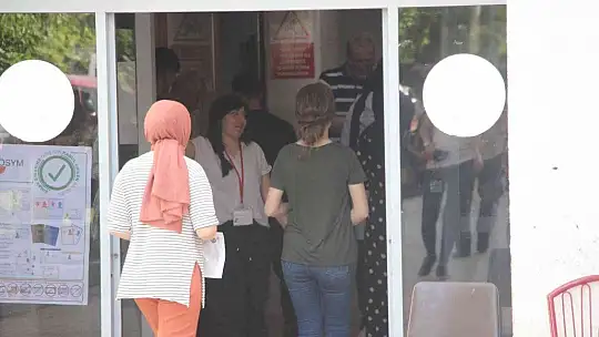 Elazığ'da YKS'nin ikinci oturumu başladı
