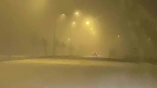 Elazığ'da yoğun sis etkili oldu