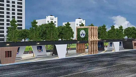 Elazığ'da yolcu dostu otobüs durakları hizmete geçiyor