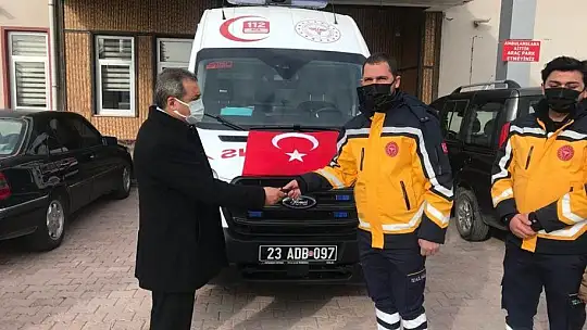 Elazığ'daki ambulans sayısı 64 oldu