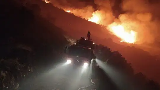Elazığ'daki orman yangını 30 saatte kontrol altına alındı
