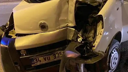 Elazığ'daki trafik kazası: 2 yaralı