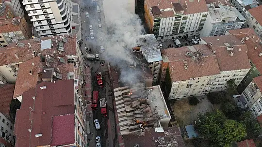 Elazığ'daki yangın söndürüldü