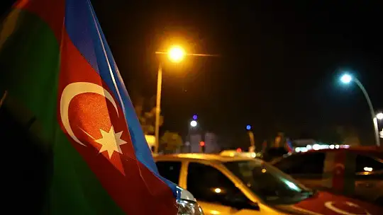 Elazığ'dan Azerbaycan'a 100 araçla destek konvoyu