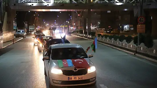 Elazığ'dan Azerbaycan'a 100 araçla destek konvoyu