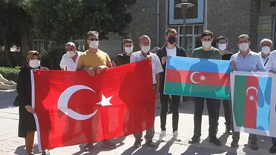 Elazığ'dan Azerbaycan'a destek