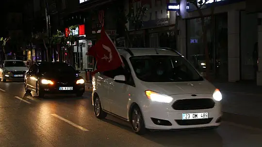 Elazığ'dan bin araçlık konvoyla İsrail'e tepki 'Mescid-i Aksa'ya destek