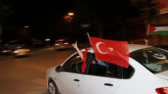 Elazığ'dan bin araçlık konvoyla İsrail'e tepki 'Mescid-i Aksa'ya destek