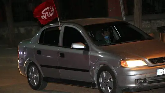 Elazığ'dan bin araçlık konvoyla İsrail'e tepki 'Mescid-i Aksa'ya destek