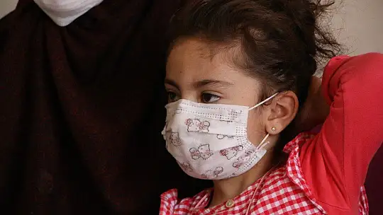 Yüsra bebek ve annesine bayram ziyareti