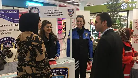 Elazığ emniyetinden 'kadına şiddetle mücadele' çalışması