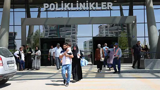 Elazığ Fethi Sekin Şehir Hastanesinde 7 yılda 11 milyon hasta tedavi edildi
