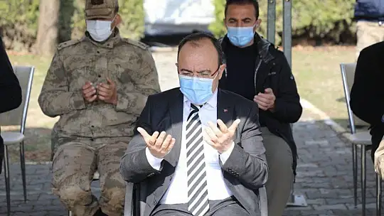 Elazığ Gülüşkür Jandarma Karakolu'nun yeni binasının temeli atıldı