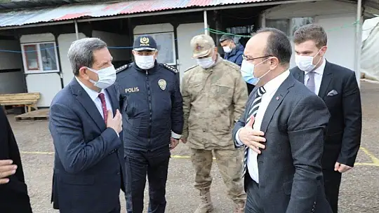 Elazığ Gülüşkür Jandarma Karakolu'nun yeni binasının temeli atıldı