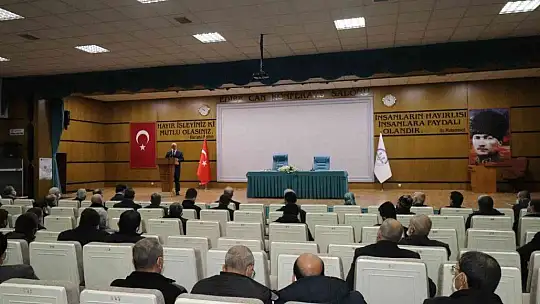 Elazığ İl Müftülüğü aralık ayı mutat toplantısı yapıldı
