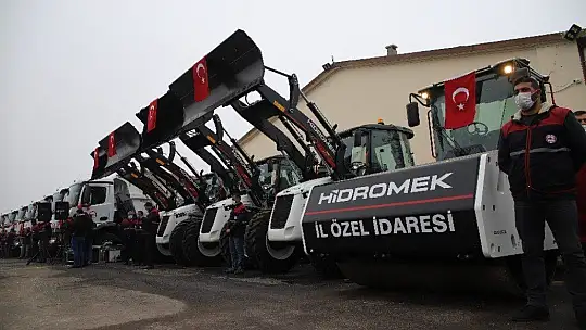 Elazığ İl Özel İdaresi araç filosuna 28 yeni araç kattı