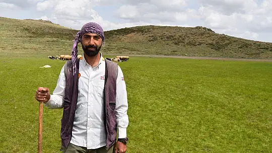 Elazığ'ın 2 bin rakımdaki kalp gölü Bervi kurudu, hayvanlara otlak oldu