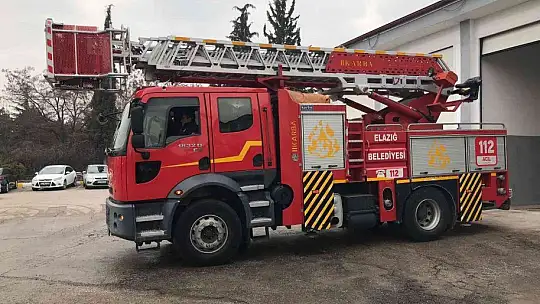 Elazığ itfaiyesi bir yılda 2 bin 677 olaya müdahale etti