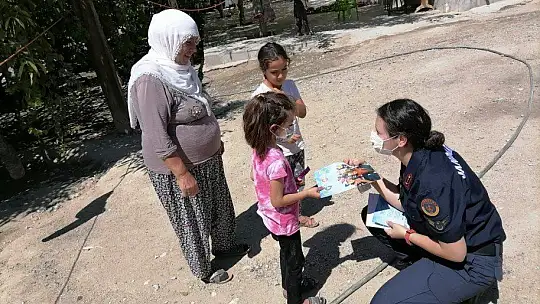 Elazığ jandarmadan KADES eğitimi