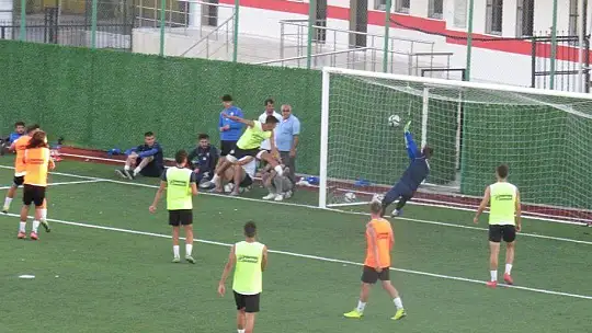 Elazığ Karakoçan FK çift kale çalıştı